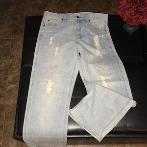 Urban Up light denim jeans.